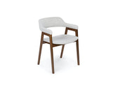 Emery Solid Wood Dining Arm Chair, American Black Walnut